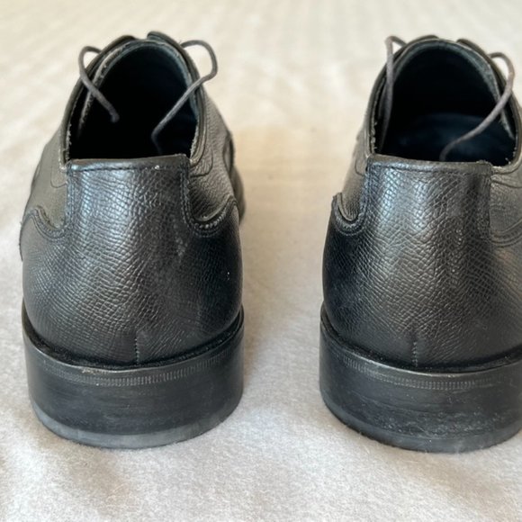 Salvatore Ferragamo Alicante Crocodile Black Alligator Wingtips (rare) Size 10 main image 3